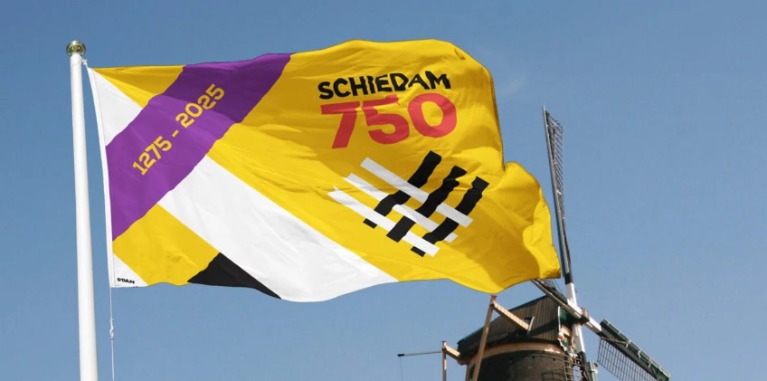 Schiedam750 vlag