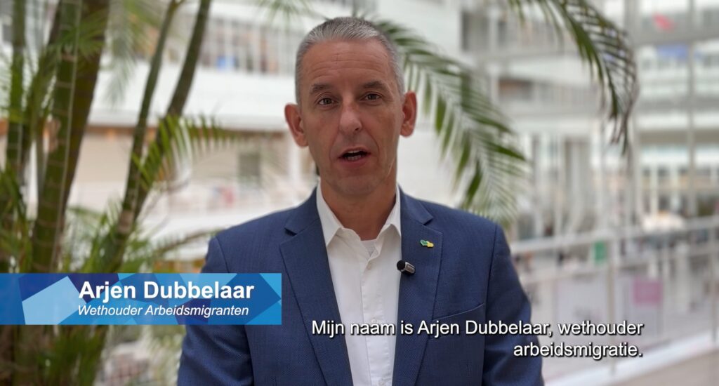 Wethouder Arjen Dubbelaar
